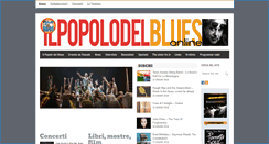 Desktop Screenshot of ilpopolodelblues.com